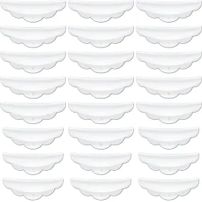 24 Pieces Silicone Eyelash Shield Pads with S/M/L Size, Lash Lift Rods Makeup Beauty Tool Makeup Utensil Reusable Lash Lifting Shield Pads Supplies