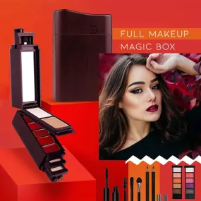 8-in-1 Eye Makeup Lipstick Shadow Mascara Kit