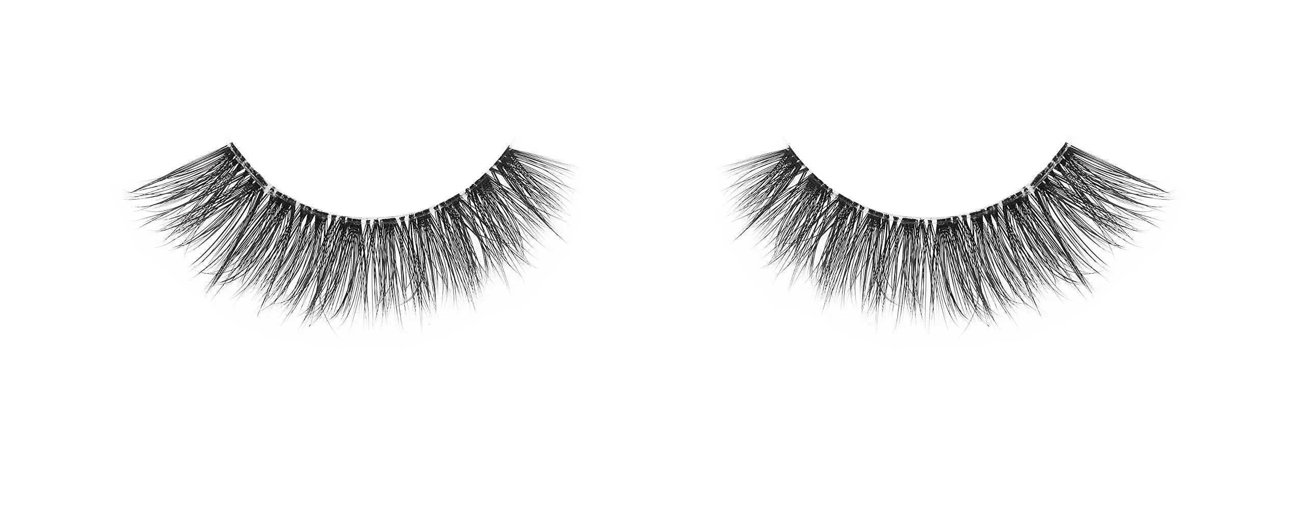 Ardell False Eyelashes 3D Faux Mink Lashes, 861 - Lightweight Reusable Strip Lashes with Invisiband, Ultra-Fluffy Volume for a Bold and Dramatic Look, 4 Pairs