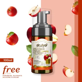 atulya Apple Cider Vinegar Foaming Face Wash 100ml DEAL
