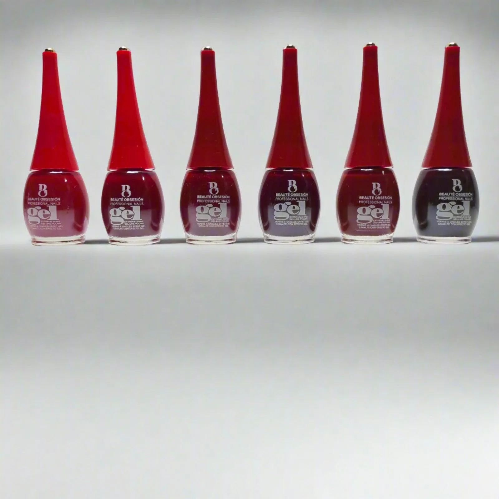 Beaute Obsession Nail Gel Polish - 6Pcs