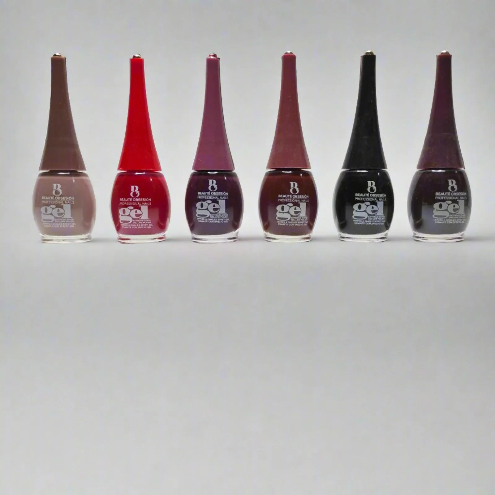 Beaute Obsession Nail Gel Polish - 6Pcs
