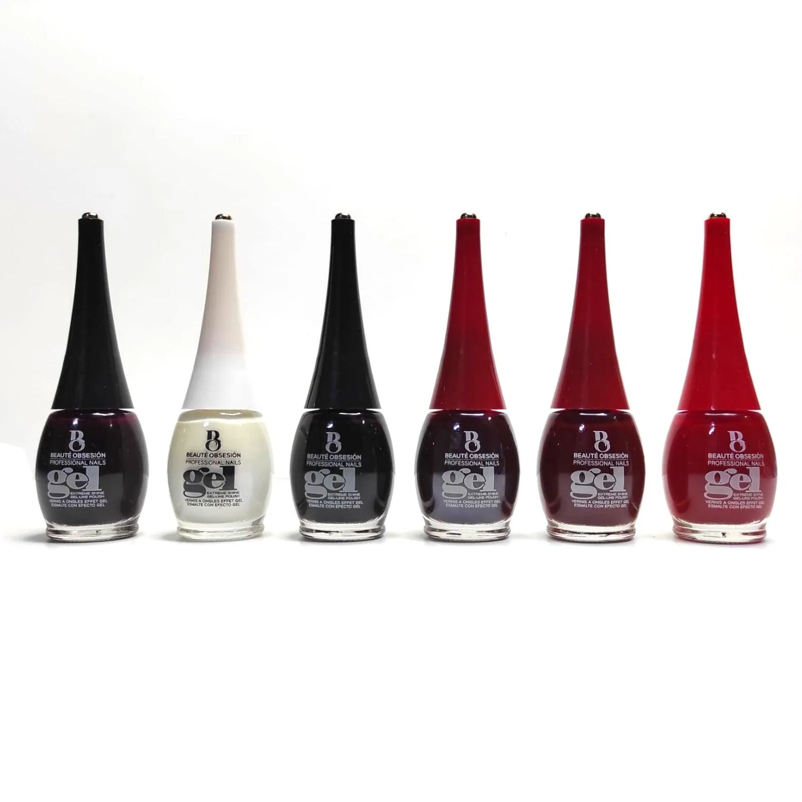 Beaute Obsession Nail Gel Polish - 6Pcs