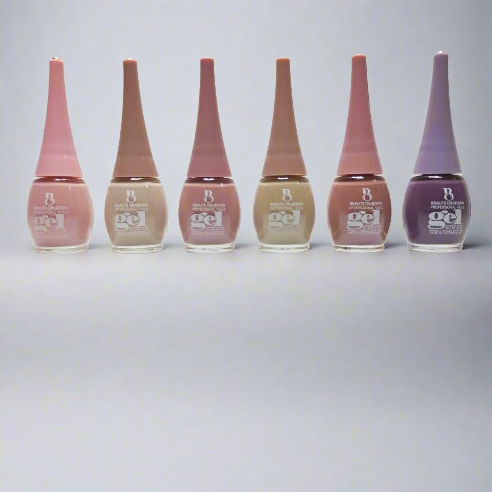 Beaute Obsession Nail Gel Polish - 6Pcs