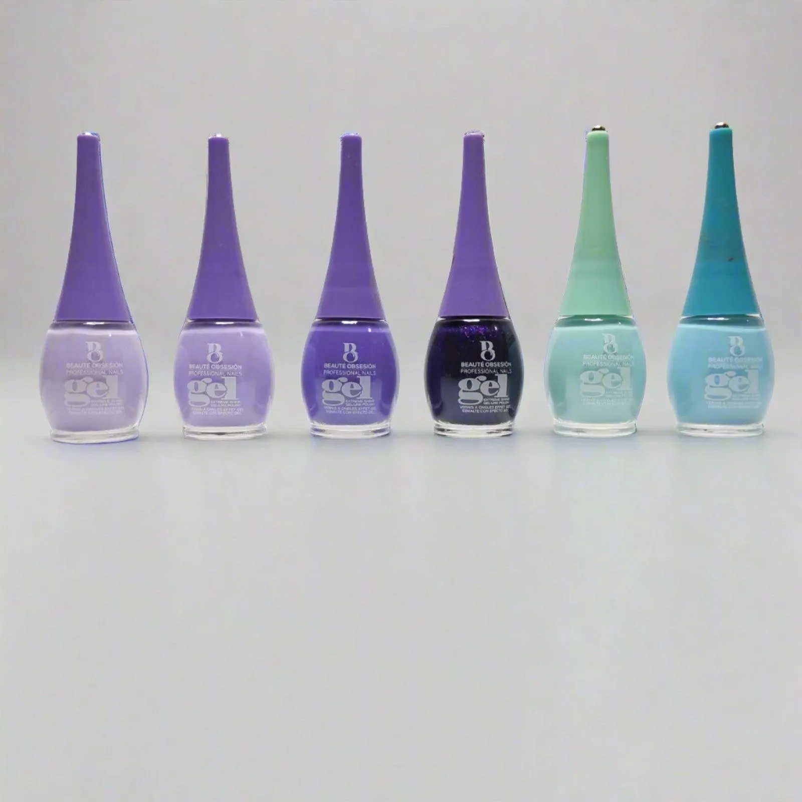 Beaute Obsession Nail Gel Polish - 6Pcs