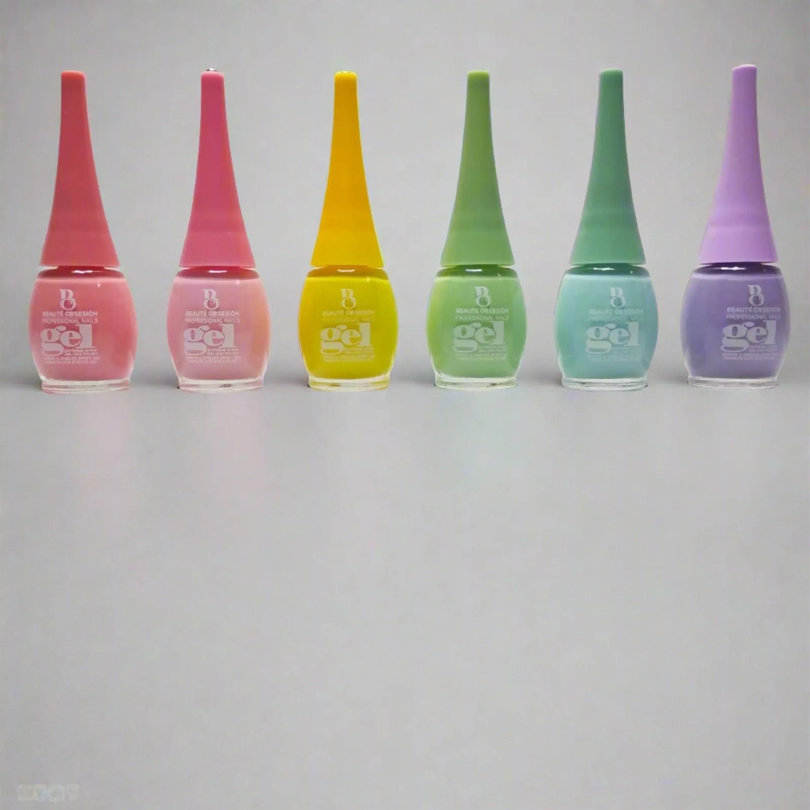 Beaute Obsession Nail Gel Polish - 6Pcs