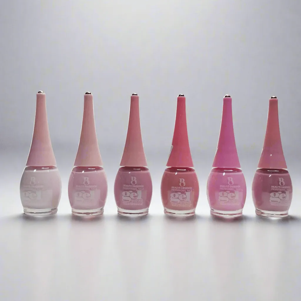 Beaute Obsession Nail Gel Polish - 6Pcs