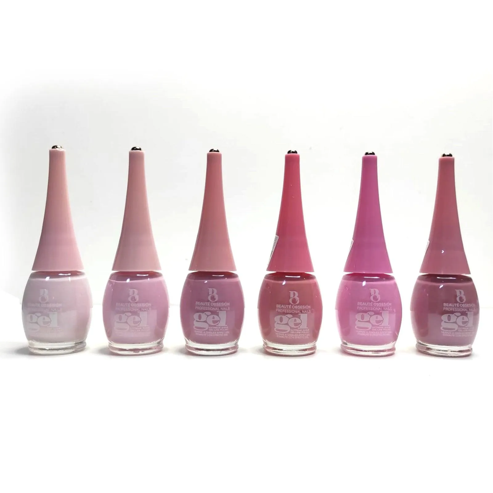 Beaute Obsession Nail Gel Polish - 6Pcs