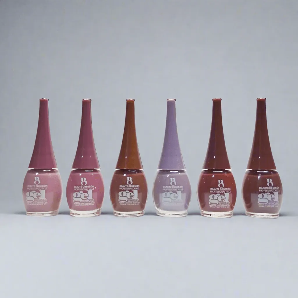 Beaute Obsession Nail Gel Polish - 6Pcs