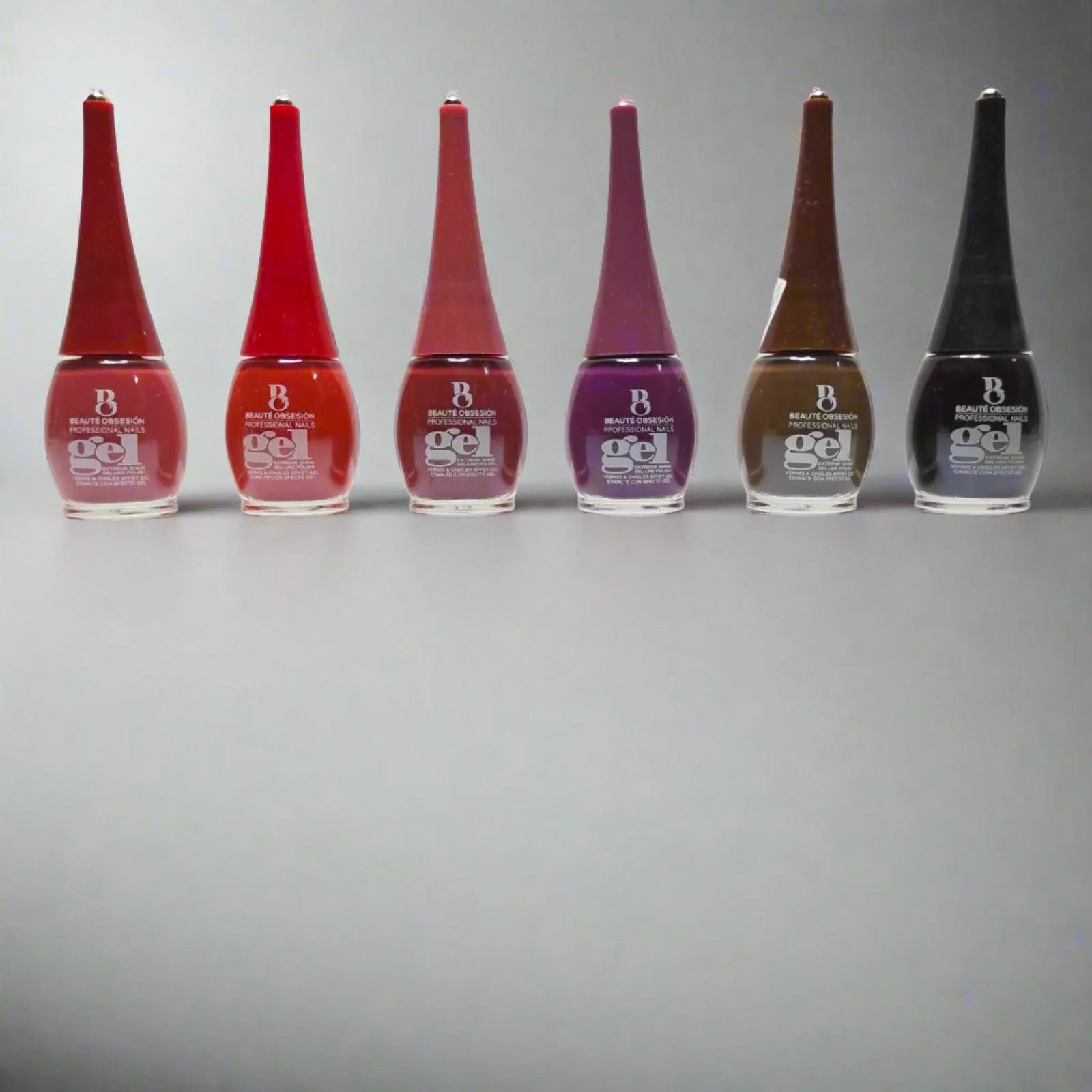 Beaute Obsession Nail Gel Polish - 6Pcs