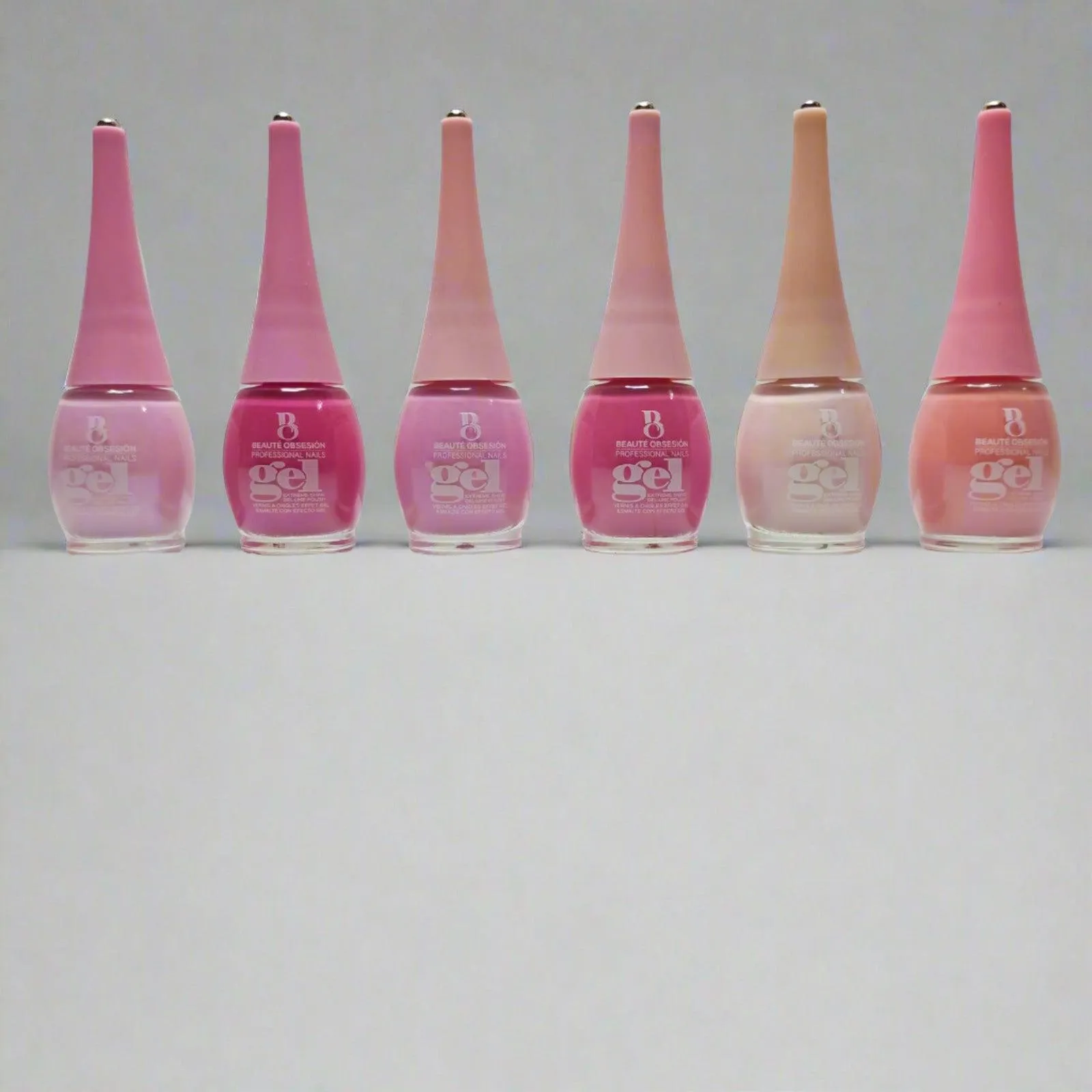 Beaute Obsession Nail Gel Polish - 6Pcs