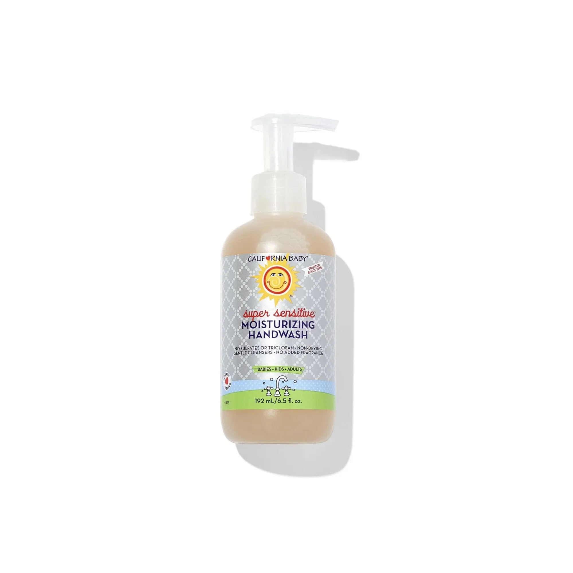 California Baby Super Sensitive™ (Fragrance Free) MOISTURIZING HANDWASH by California Baby