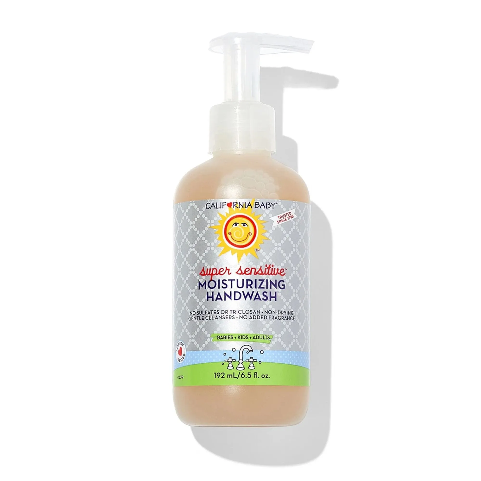 California Baby Super Sensitive™ (Fragrance Free) MOISTURIZING HANDWASH by California Baby