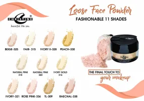CHRISTINE OIL FREE LOOSE FACE POWDER BEIGE-325