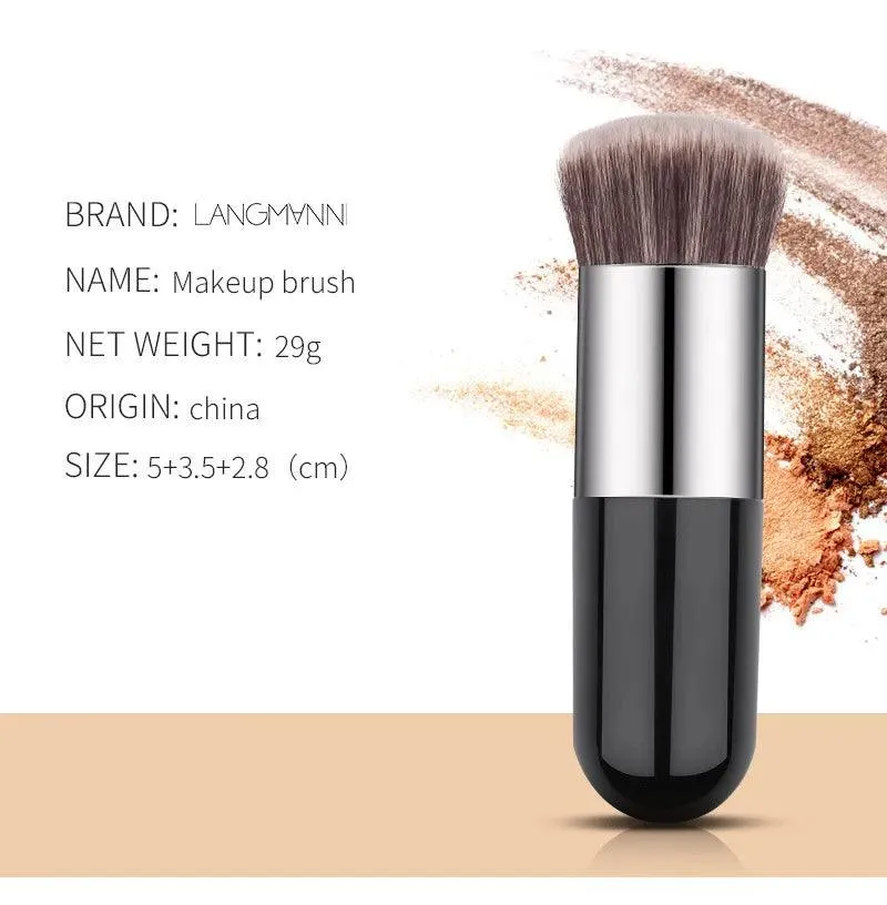 Chubby Pier Brush: Pro Makeup Tool for Flawless Finish
