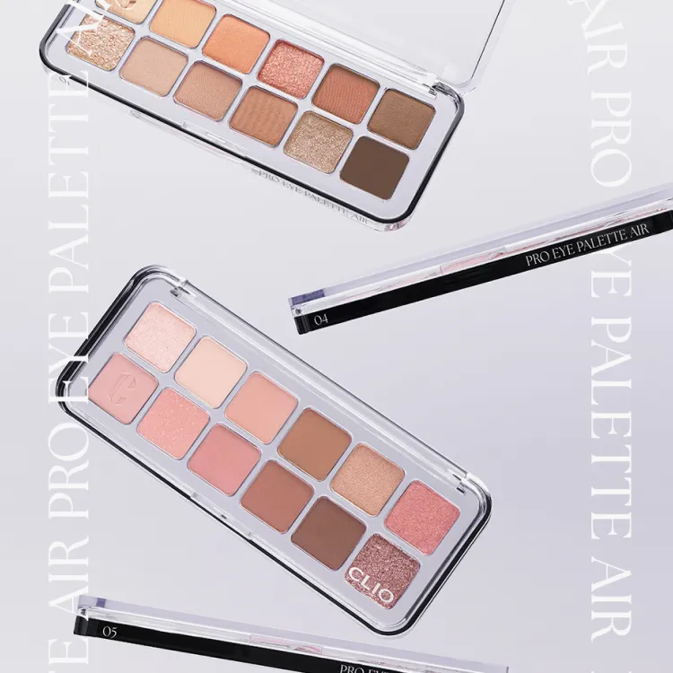 CLIO Pro Eye Palette Air (14 colors); 0.3oz / 7.2g