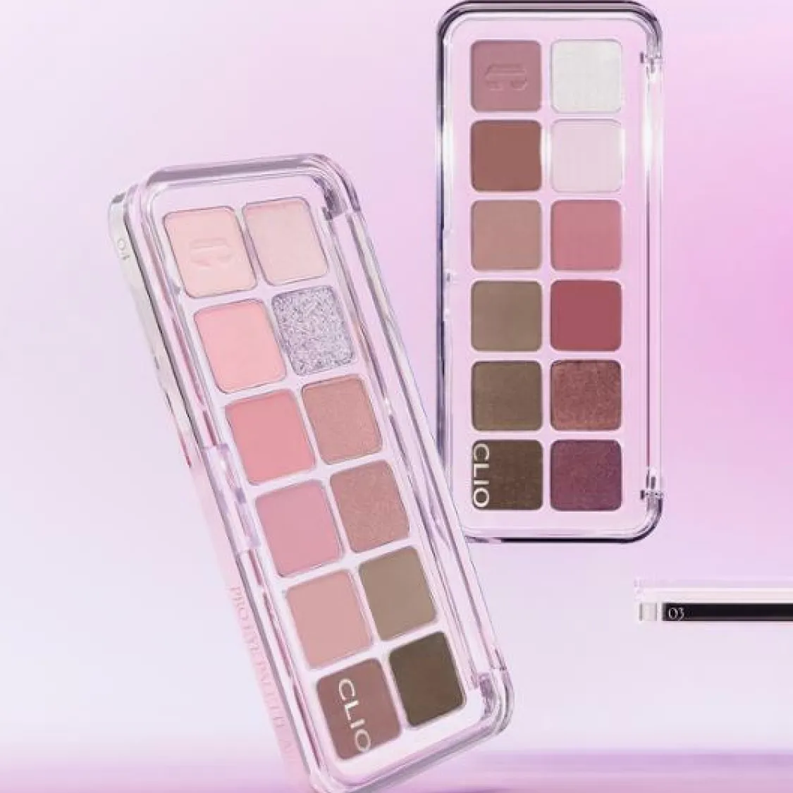 CLIO Pro Eye Palette Air (14 colors); 0.3oz / 7.2g