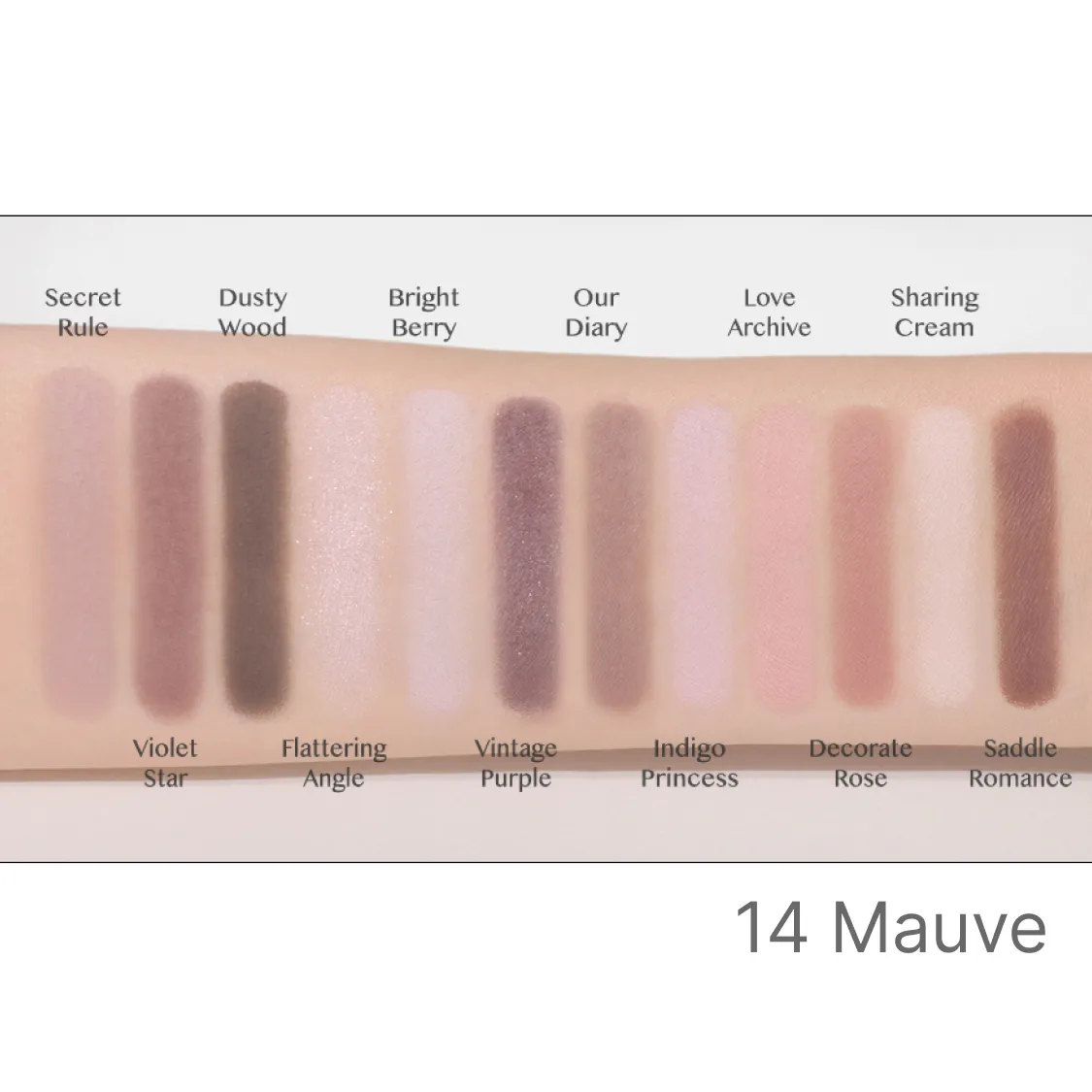 CLIO Pro Eye Palette Air (14 colors); 0.3oz / 7.2g