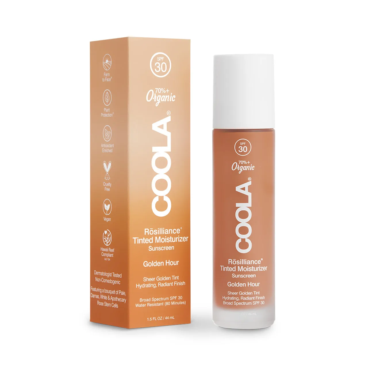 Coola Rōsilliance® Tinted Moisturizer Organic Sunscreen SPF 30