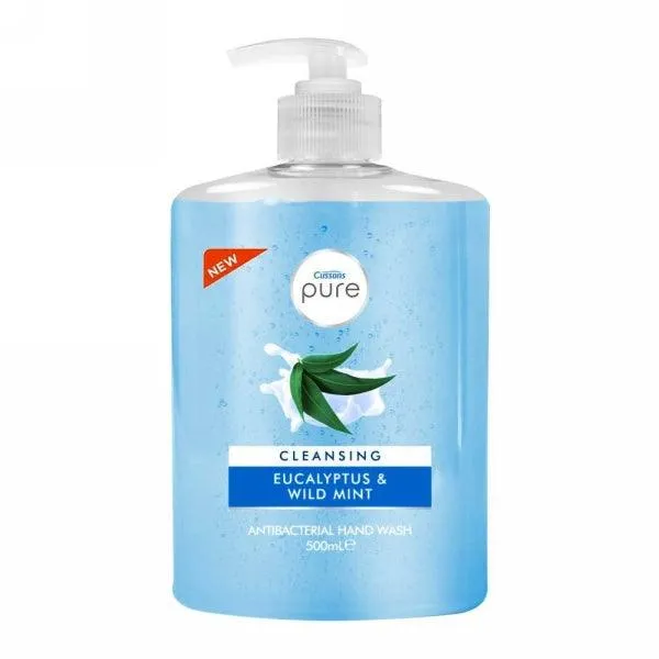 CUSSONS PURE CLEANSING EUCALYPRUS & WILD MINT 500ML HAND WASH