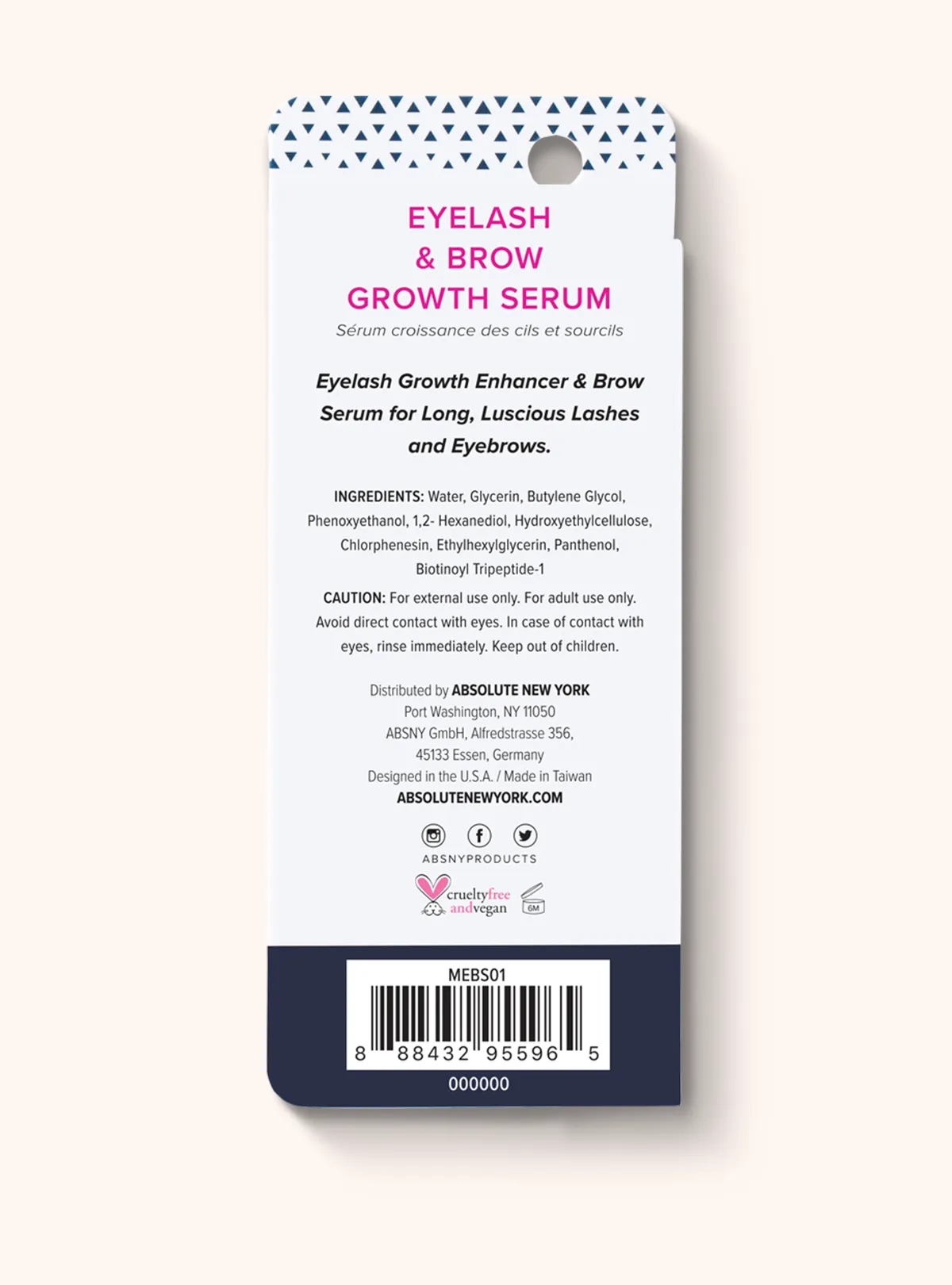 Eyelash & Brow Growth Serum