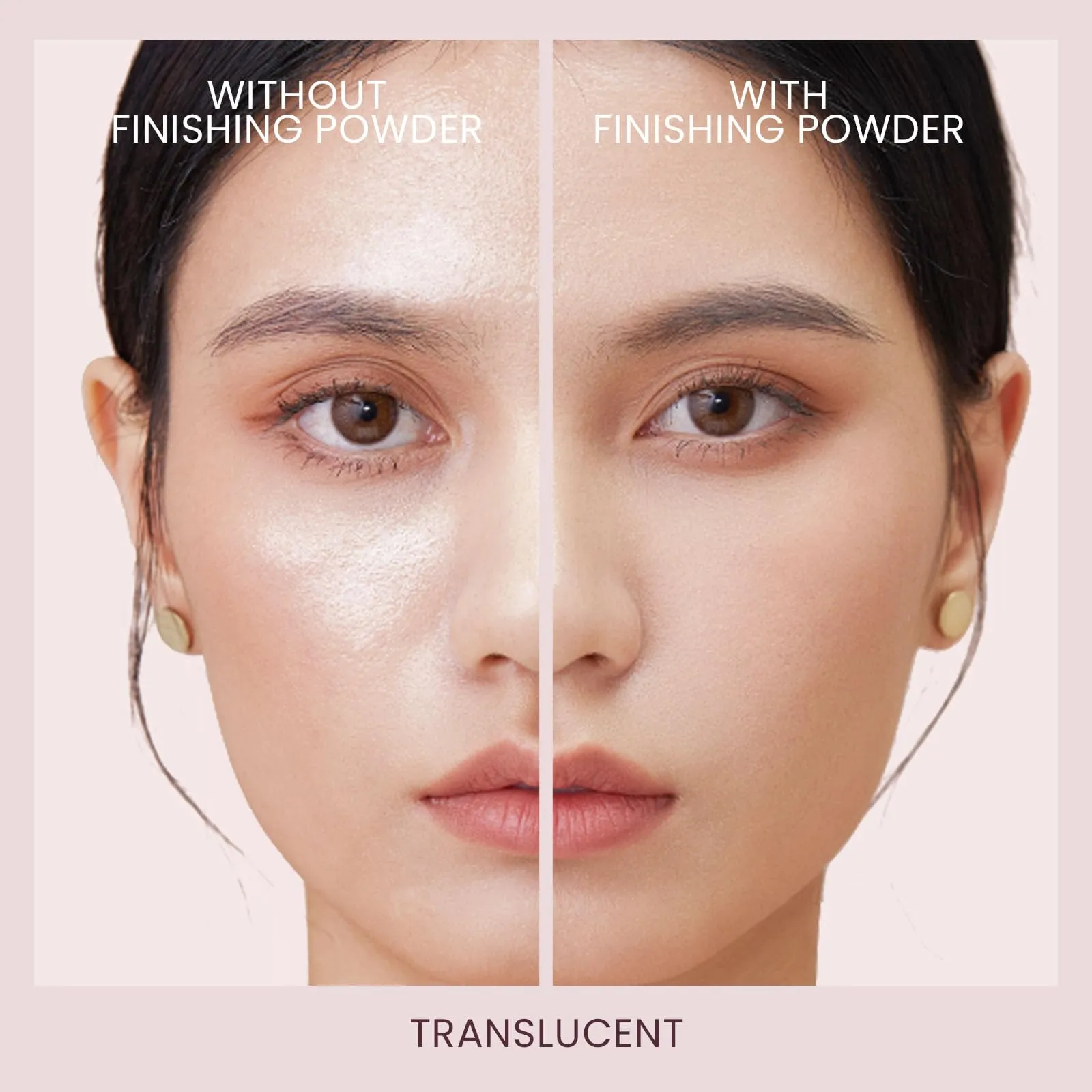 FABLOOX Soft Focus Pressed Powder, Talc-Free Translucent Setting Powder & Finishing Powder, Oil Control Blurs Fine Lines and Pores, Brightens Skin, Waterproof, Long-Lasting Matte Finish, Natural