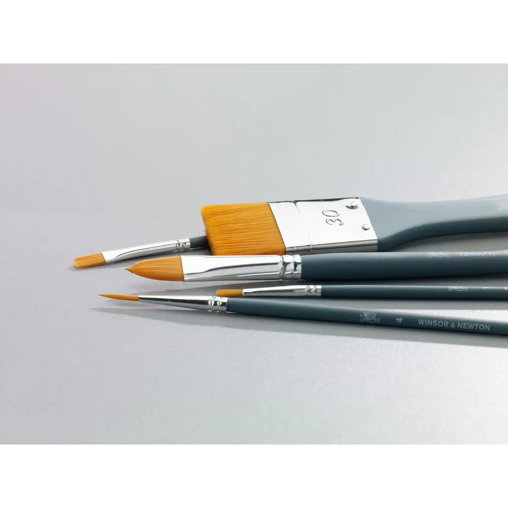 Foundation Watercolour Brush - Short Handle - 3 Pack  (1)