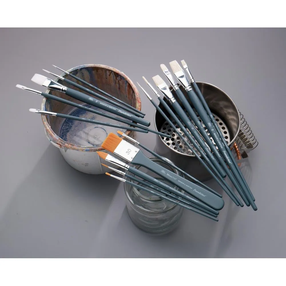Foundation Watercolour Brush - Short Handle - 3 Pack  (1)