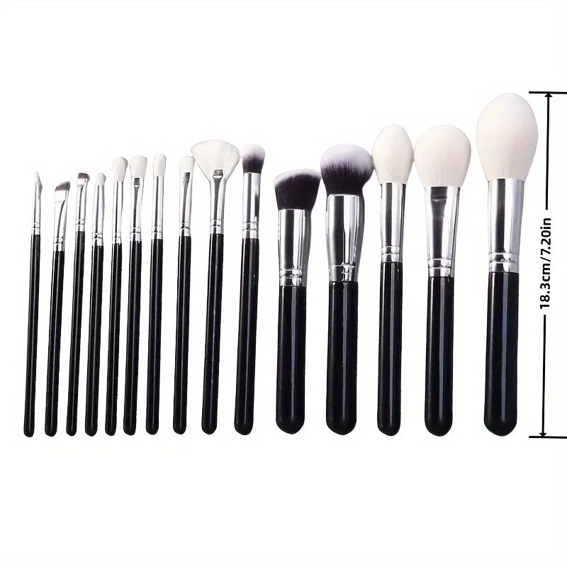 Goat Hair Makeup Brush Set