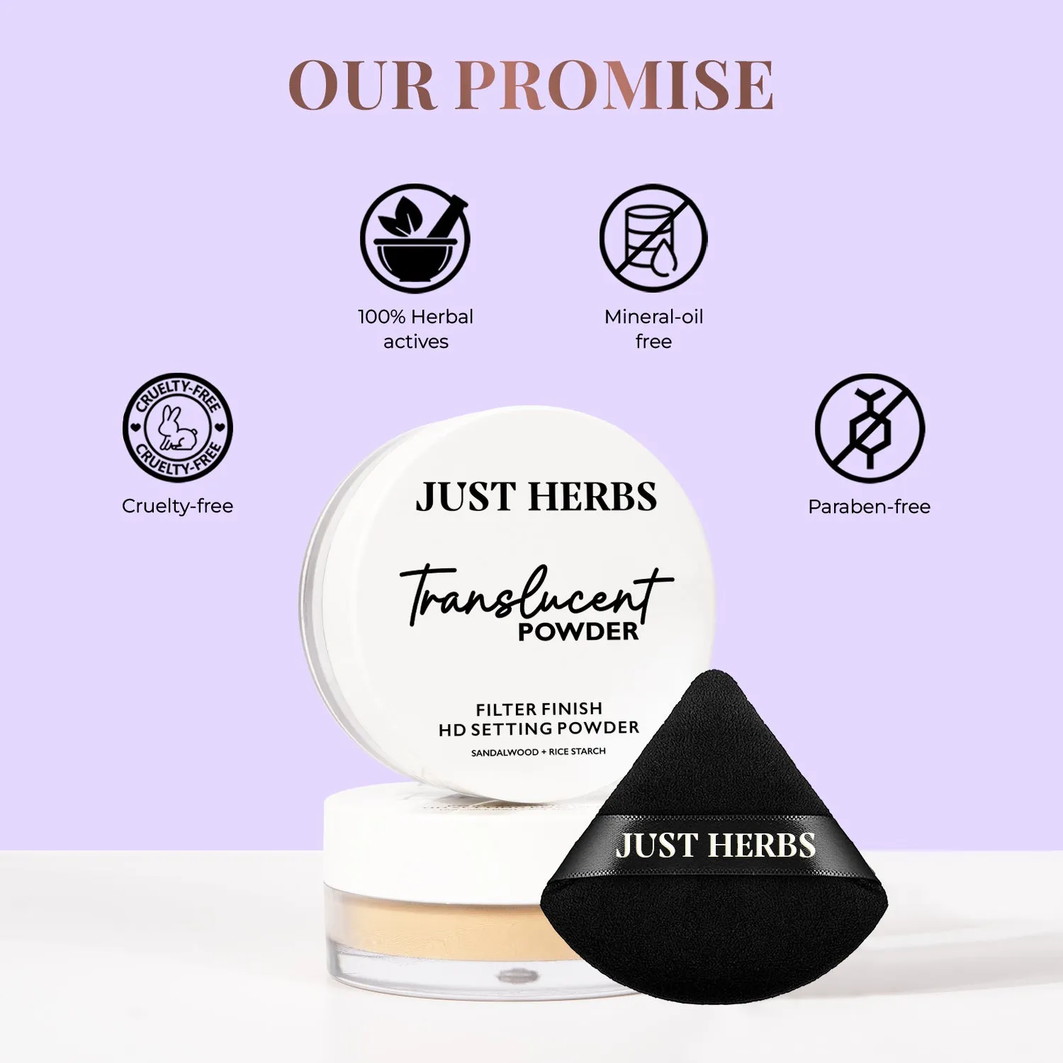 HD Makeup Setting Powders : 15g