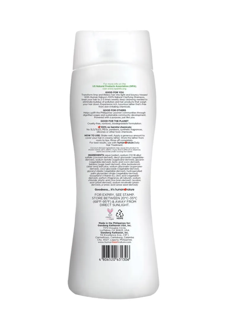 Human Nature Clarifying Shampoo