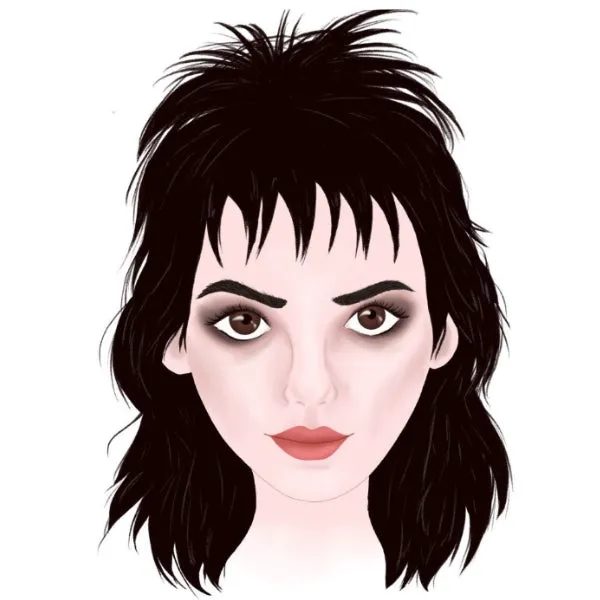Lydia Deetz Makeup Kit