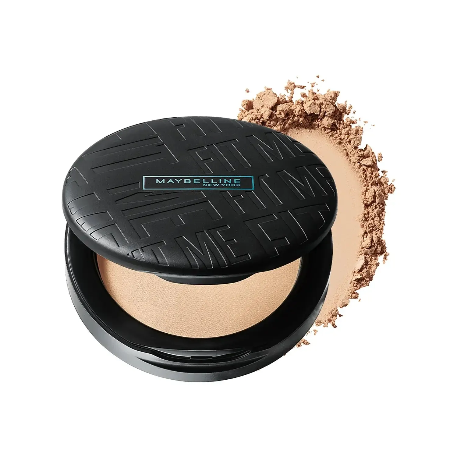 Maybelline New York Fit Me Matte   Poreless Compact Powder, 220 Natural Beige, 6g