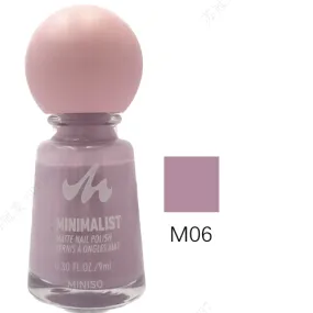 Minimalist Oil Based Matte Nail Polish(M)06