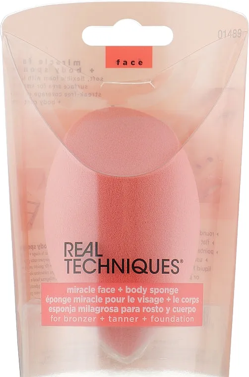 Miracle Face   Body Sponge
