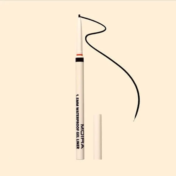 Moira 1.5mm Waterproof Gel Liner (001, Black)