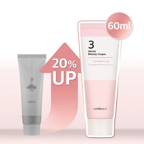 numbuzin No.3 Velvet Beauty Cream 60ml