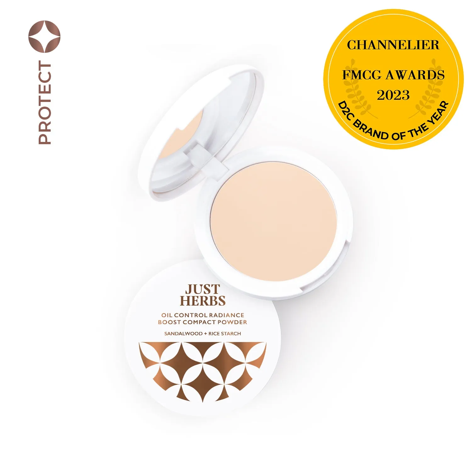 Oil Control Radiance Boost Compact Powder with Sandalwood & Rice Starch 9 g