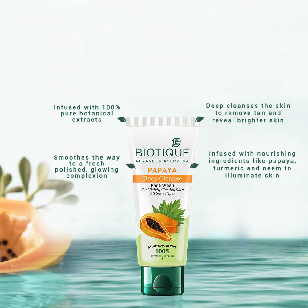 Papaya Deep Cleanse Face Wash