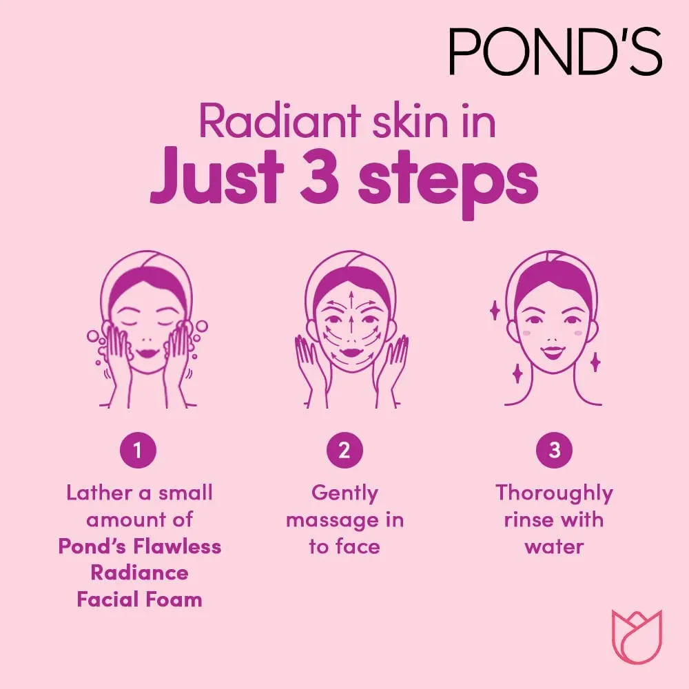 POND'S Flawless Radiance Even Tone Glow Facial Foam - 100g