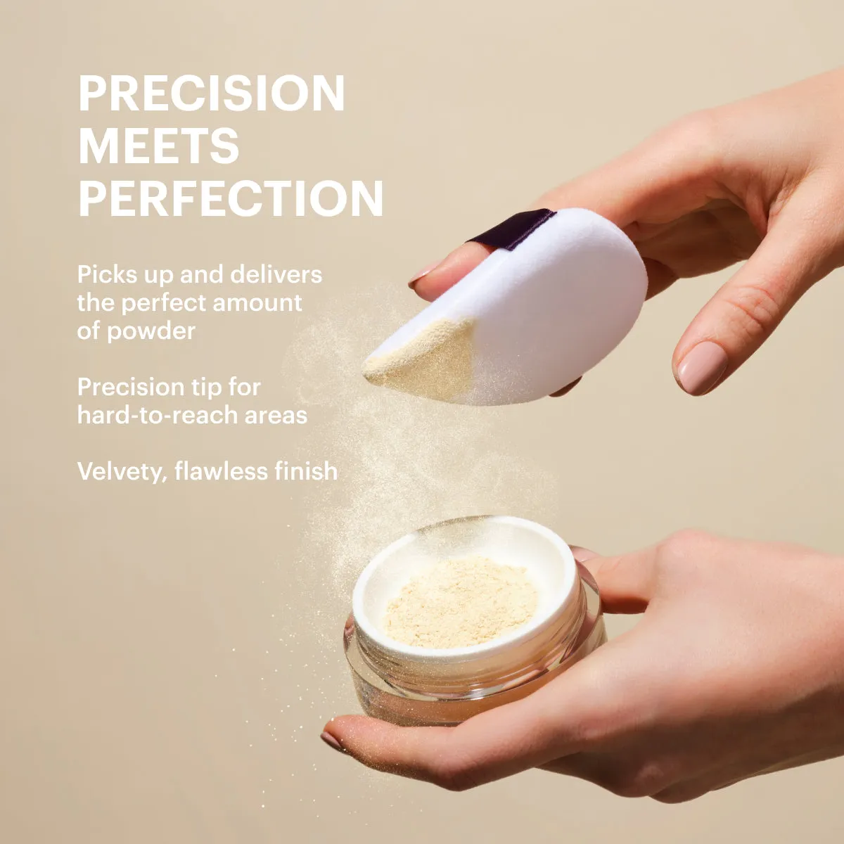 Real Magic Precision Powder Puff