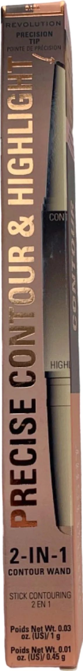 Revolution 2-in-1 Precise Contour & Highlight Stick Dark