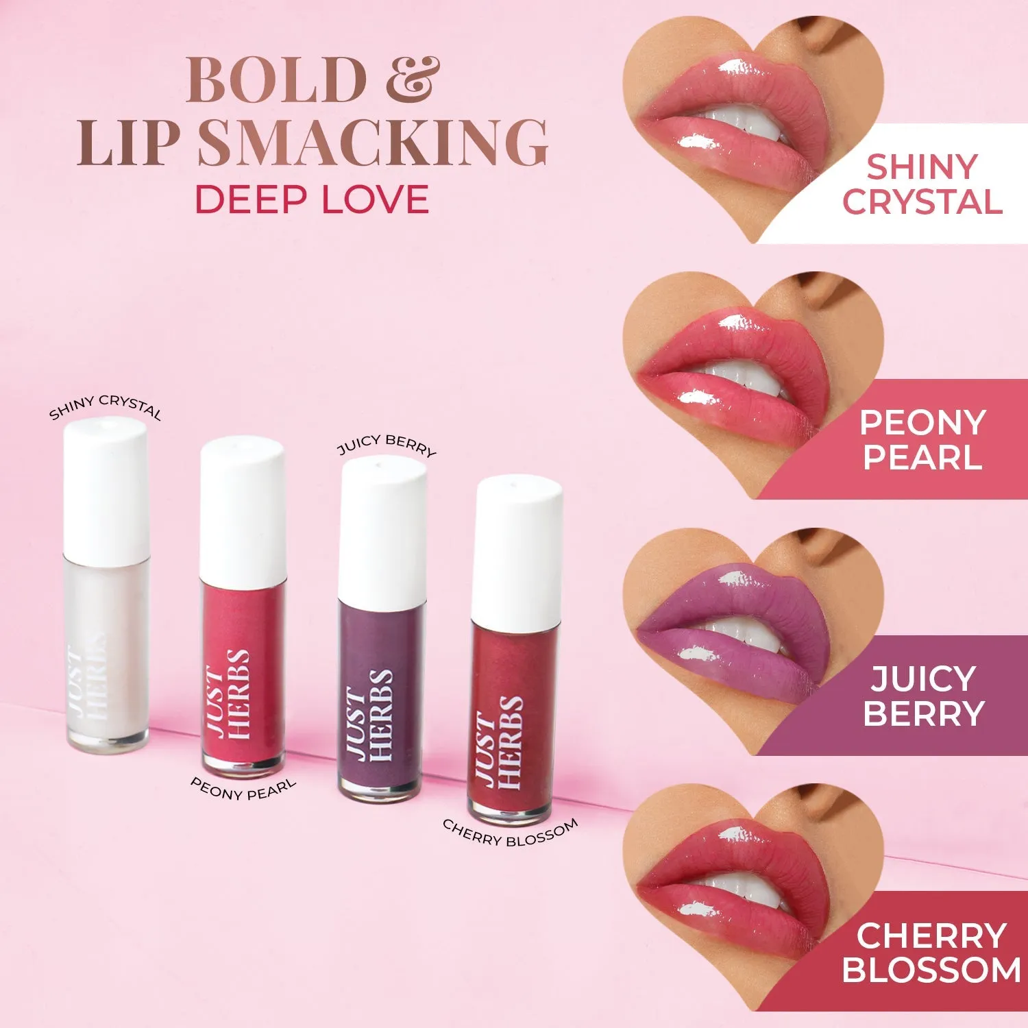 Serum-Infused Lip Gloss - Deep Love: 4g