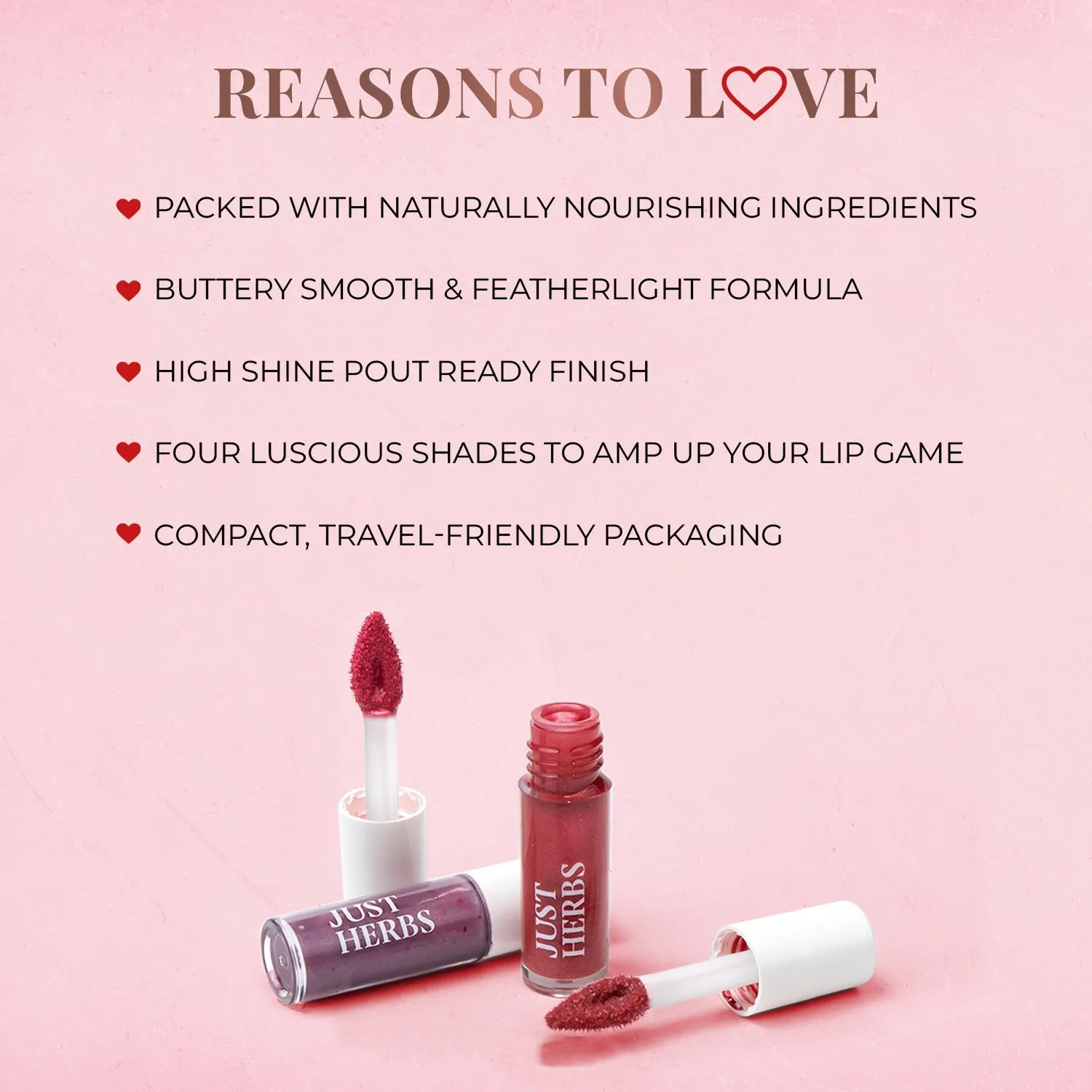 Serum-Infused Lip Gloss - Deep Love: 4g