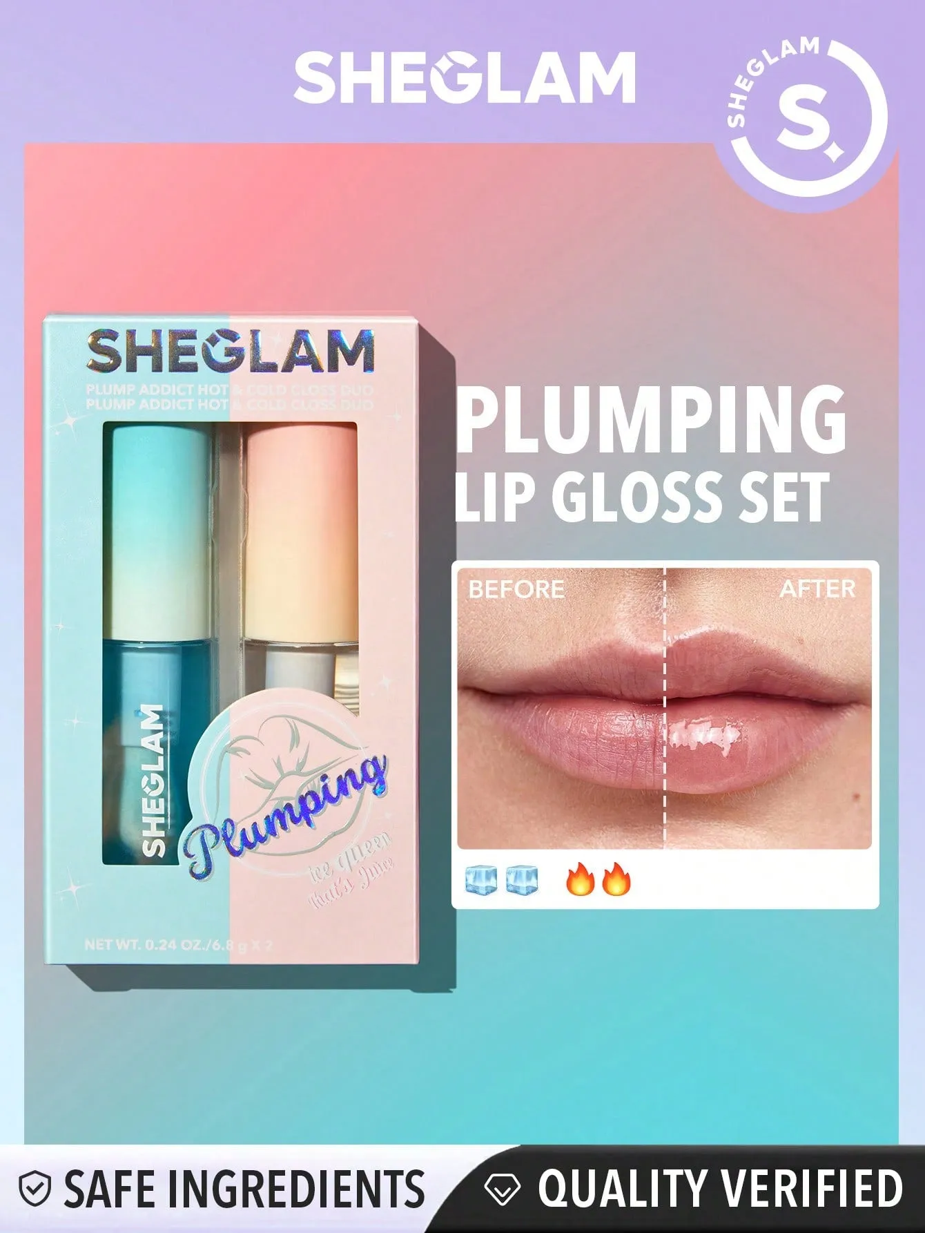 SHEGLAM Hot Goss Plumping Lip Gloss