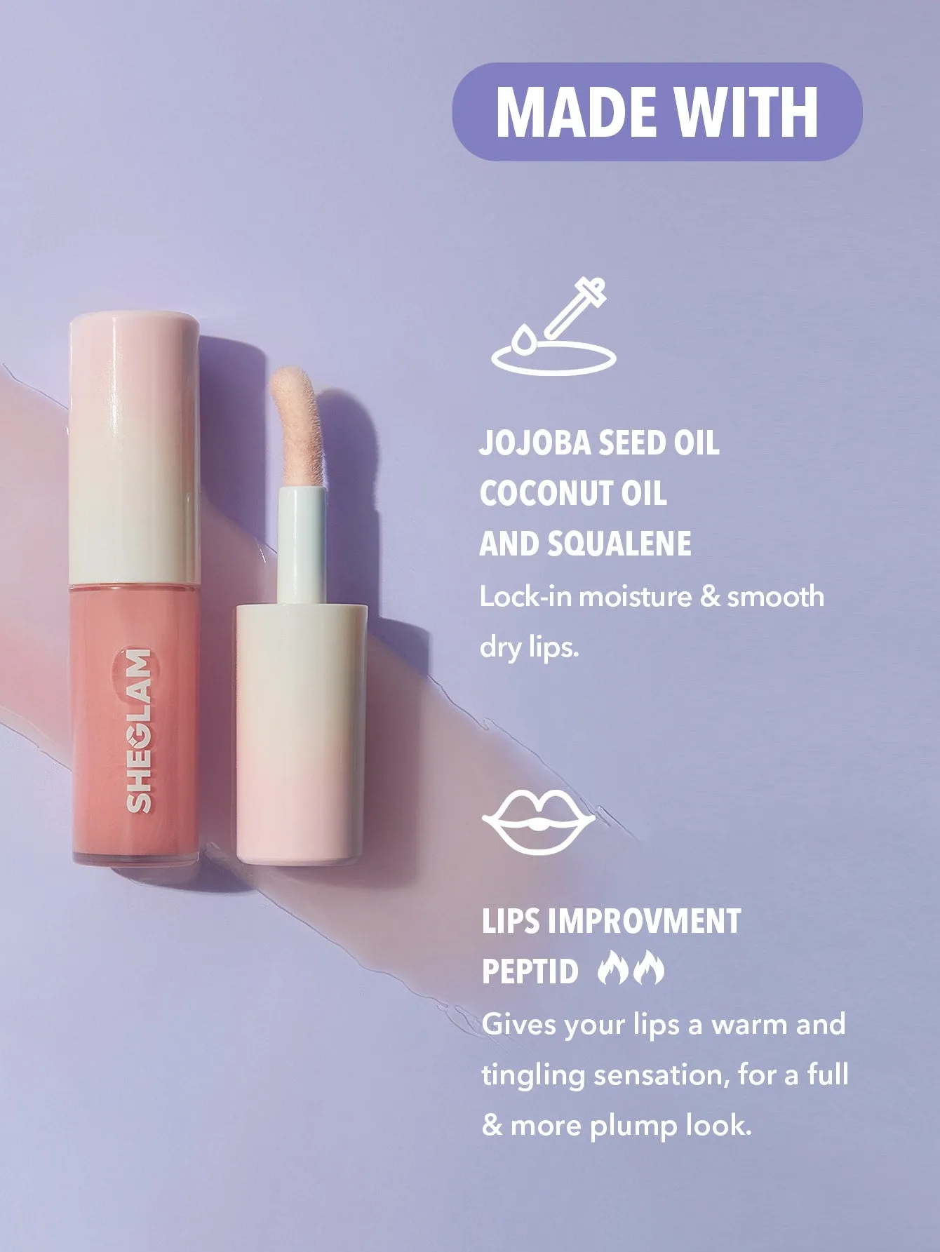 SHEGLAM Hot Goss Plumping Lip Gloss