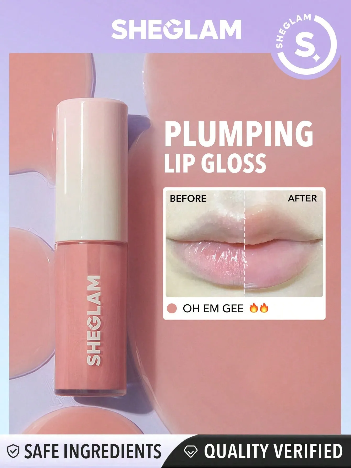 SHEGLAM Hot Goss Plumping Lip Gloss