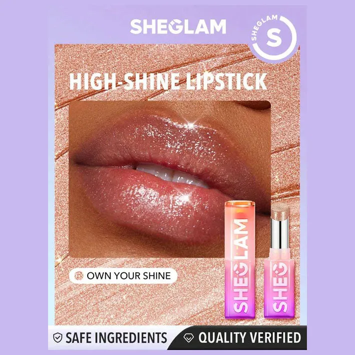 Sheglam Mirror Kiss High-Shine Lipstick