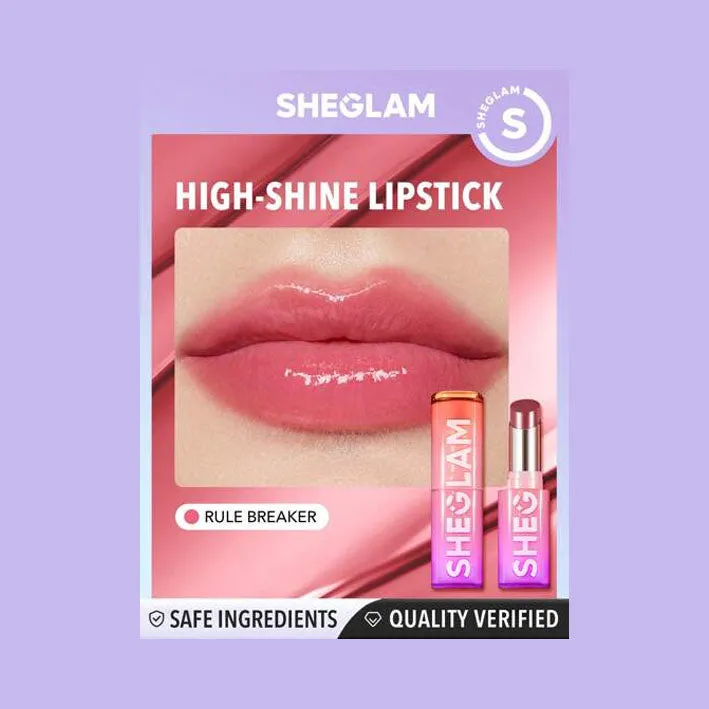 Sheglam Mirror Kiss High-Shine Lipstick