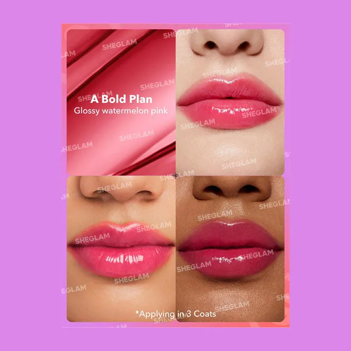 Sheglam Mirror Kiss High-Shine Lipstick